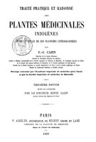 Traité pratique et raisonné des plantes médicinales indigènes